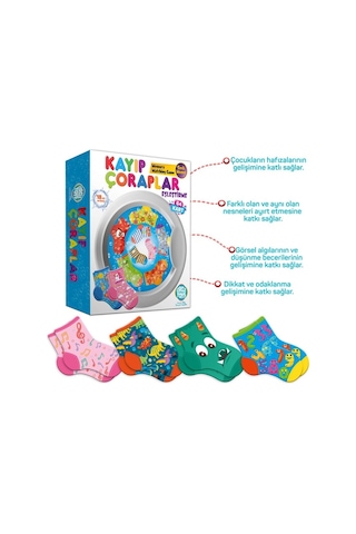 Circle Toys CIRCLE 018 Kayıp Çoraplar