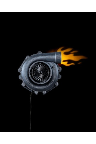 Turbo Inferno Duvar Lambası Turbo Görünümlü 3d Dekoratif Aydınlatma-176