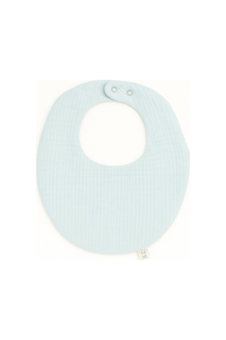 Oval 3'lü %100 Pamuk Müslin Bebek Mama Önlüğü / Yakalık / Salya Önlüğü