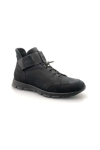 James Franco Hakiki Deri Erkek Bot 23 5290 Sıyah Nubuk