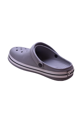 15090 Carlaverde Crosss Tarzı Unisex Terlik Hemşire Doktor Gri