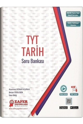 TYT Tarih Soru Bankası - Zafer Yayınları TYT Tarih Soru Bankası - Zafer Yayınları
