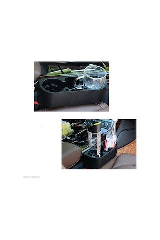 Araç Için Koltuk Yanı Arası Bardak Bardaklık Tutucu Plastik