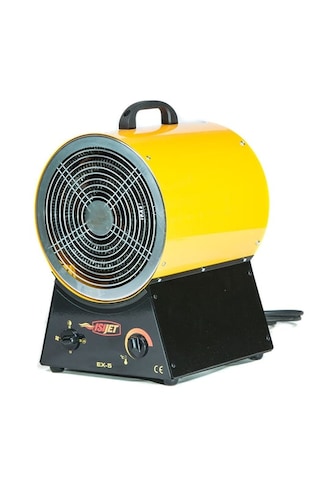 Isıjet Ex-5 5kw 220v Fanlı Elektrikli Isıtıcı