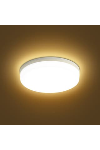 Vkemall 18w Led Tavan Lambası, Ac85-265v, 6500-7000k Beyaz Işık, Pp&pc Malzeme, Ip20 Koruma, 1620lm Parlaklık Beyaz