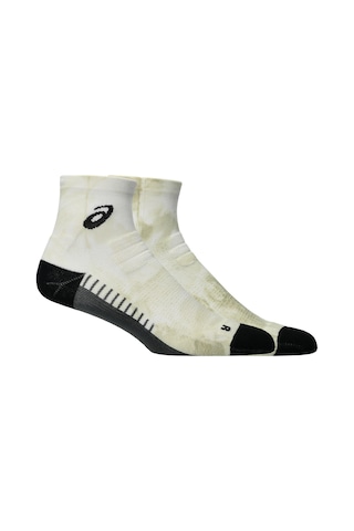 Asics Performance Run Quarter Sock Unisex Beyaz Koşu Çorabı 3013b016-100 Beyaz