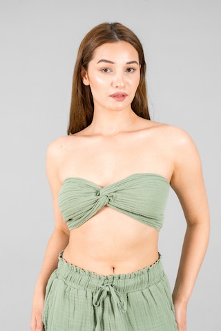 Asc Sun Kadın Müslin Crop Top Mint
