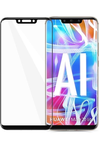 Blogy Mate 20 Lite İle Uyumlu Flexi 5d Ekran Koruyucu