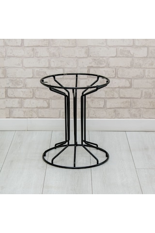 Metal Sehpa Ayağı Renk Siyah K0357