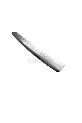 S-Dizayn  Fiat 500 Krom Arka Tampon Eşiği 2007-2012