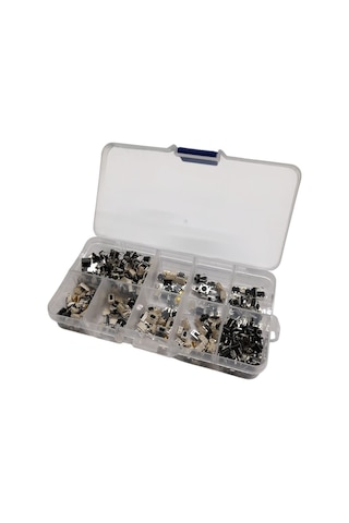 Kfr-45 272 Parça Karışık Mikro Buton Anahtar Tact Switch Seti Smd Ve Tht Çeşitleri