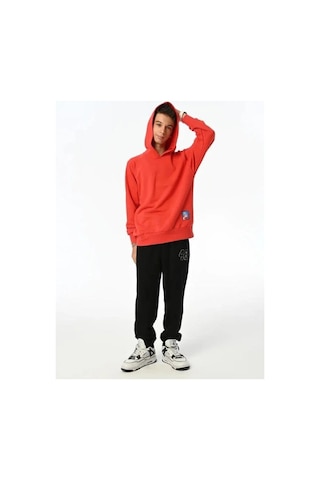 Marions Erkek Çocuk Limited 48 Yazılı Sweatshirt-13548 Kırmızı
