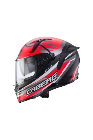Caberg Avalon X Kıra Kapalı Motosiklet Kaskı Gri - Kırmızı - Siyah