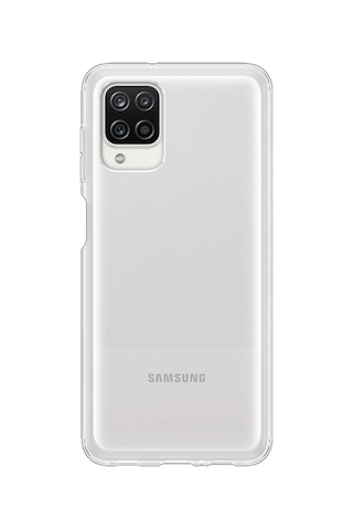 Samsung Uyumlu Galaxy A12 Soft Clear Cover Yumusak Seffaf Kilif Ef-Qa125 525125231