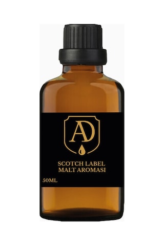 Scotch Label Malt Aroması Viski Kiti 50ml 5 Litre Uyumlu Scotch Label Malt Aroması Viski Kiti 50ml 5 Litre Uyumlu