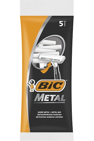 Bic Metal Kullan-At Tıraş Bıçağı 5x5'li