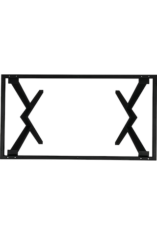 İremmetal Retro Metal Masa Ayak - X Ayak (50X100Cm Çerçeve )