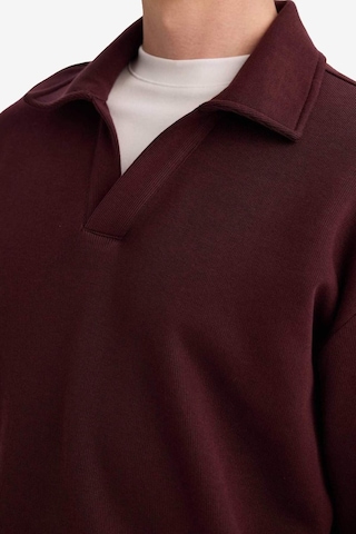 Defacto Boxy Fit Polo Yaka Sweatshirt G6475ax25wnbr230 Bordo-br230