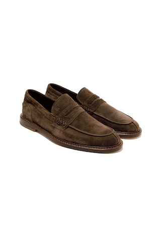 Oxford Klasik Erkek 76d0 Frau Suede T.moro Koyu Kahverengi