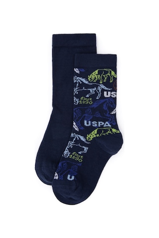 U.s. Polo Assn. Erkek Çocuk Lacivert Çorap Soket 50299269-vr033 Lacivert