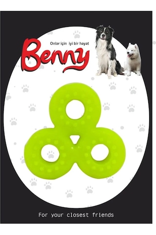 Benny Üçlü Halka Köpek Oyuncağı 9 x 9 CM