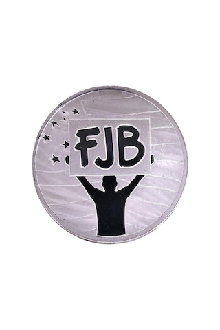 AgaKulche FJB Lets Go Brandon Gümüş Sikke Coin