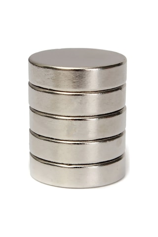 Mıknatıs , 20Mm X 5Mm Güçlü Neodyum Mıknatıs, Adet Seçmeli 1 Adet