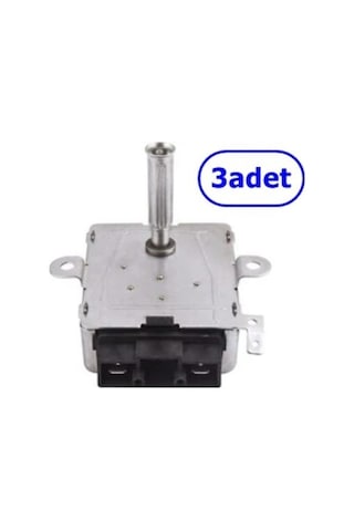 Piliç Çevirme Kuluçka Motoru 6watt 30 Saniyede 1 Tur 3 Adet Piliç Çevirme Kuluçka Motoru 6watt 30 Saniyede 1 Tur 3 Adet
