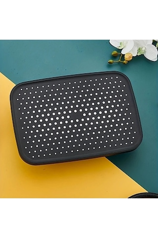 Fastbuy Challenger Siyah Kare Duş Başlığı Yüksek Basınç Endüstriyel Tasarım Su Geçirmez Ev Ve İş Kullanımı Siyah