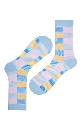 The Socks Company 3'lü Desenli Kadın Çorap Set 23kdcr177p Çok Renkli
