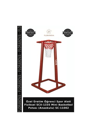 Özel Üretim Öğrenci Spor Aleti Fiziksel Scx-1335 Mini Basketbol Potası Anaokulu Sc-11002