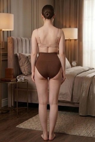Fit Women Kadın Casual Esnek Toparlayıcı Kahve Külot Kahverengi