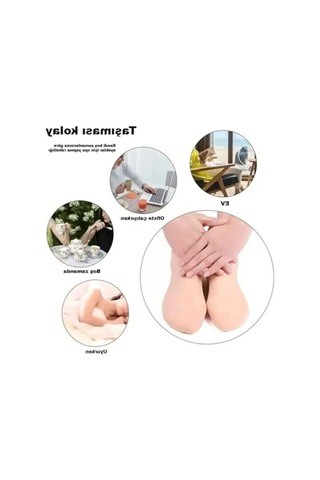 Nemlendirici Jel Destekli Ayak Bakım Çorabı - Yumuşak Ve Rahat