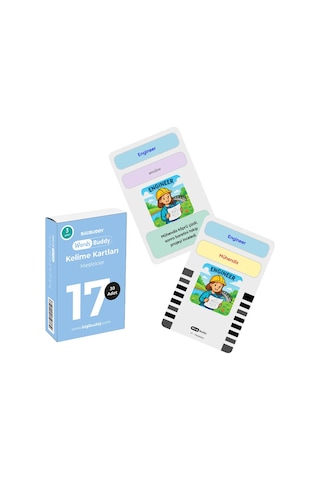 Bigibuddy Wordsbuddy Türkçe İngilizce Kelime Kartları Şehir Hayatı Ve Ulaşım 90 Kart 3 Lü Set Bigione Cihaz Hariç