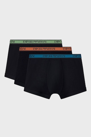 Emporio Armani Logolu 3 Pack Boxer Erkek Boxer Em000259 Af25019 Mc061 Siyah
