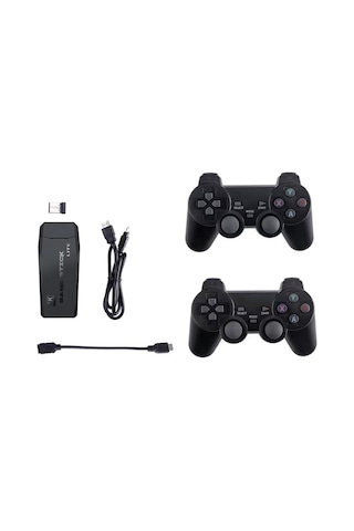 Vkemall Kablosuz Oyun Konsolu 2.4g Hd Arcade Ps1 Ev Tv Mini Oyun Konsolu U Bao Retro Oyu