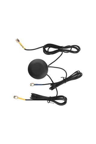 Mufunye Gps-jg006 Sma Erkek Pinli 3'ü Bir Arada 4g-wifi-gps Anteni, Ip67 Su Geçirmez, Dış Mekan Kabinleri İçin Sinyal Kazandırıcı