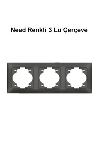 Nead Renkli 3 Lü Çerçeve