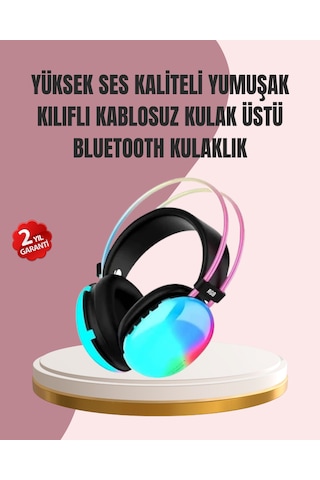 Düşük Gecikmeli Bluetooth 5.3 Gaming Kulaklık - Rgb Işıklı