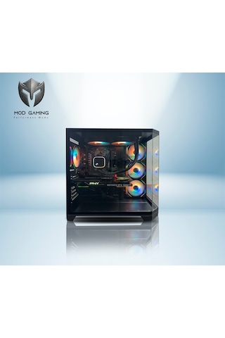 Mod Gaming Vortex MG-V33B R5-7500X3D 64 GB 1 TB SSD 16 GB RTX5060Ti Free Dos Masaüstü Oyuncu Bilgisayarı