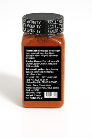 Zemak Kajun Baharatı 175 G %100 Glutensiz - Hafif Aromalı Cajun Karışımı - Özel