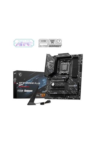 Msı X870 Gamıng Plus Wıfı-7 Ddr5 Hdmı-dp Pcıe 5.0 Am5 Atx