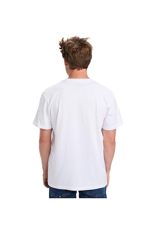 Quiksilver Fineline Erkek Beyaz Tişört