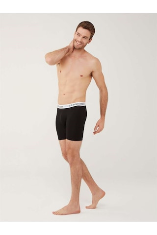 U.S. Polo Assn. 80453 Erkek Tekli Uzun Paçalı Boxer 001