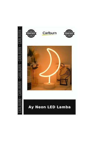 Özel Üretim Dekoratif Gece Lambası Çocuk Odası Hediye Aydınlatma Ay Neon Led Lamba Diğer
