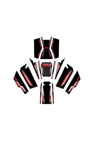 Honda Adv 350 Uyumlu Tank Pad Full Set 06 Diğer