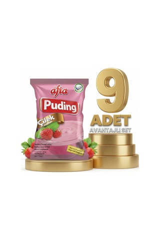 Afia Çilekli Puding 9x125 Gr