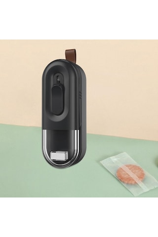 Homyl Vakum Torbası Kapama Makinesi Yeniden Kapatma Torbaları Siyah