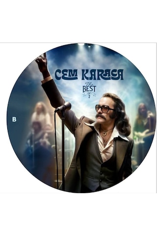 Cem Karaca The Best Of 2 Picture Disk Plak