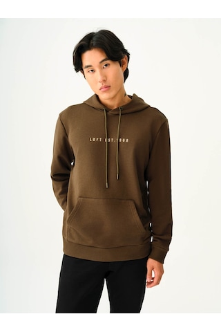Loft Erkek Sweatshirt Koyu Haki Lf2038143 25kp69000098 P69195 Koyu Haki